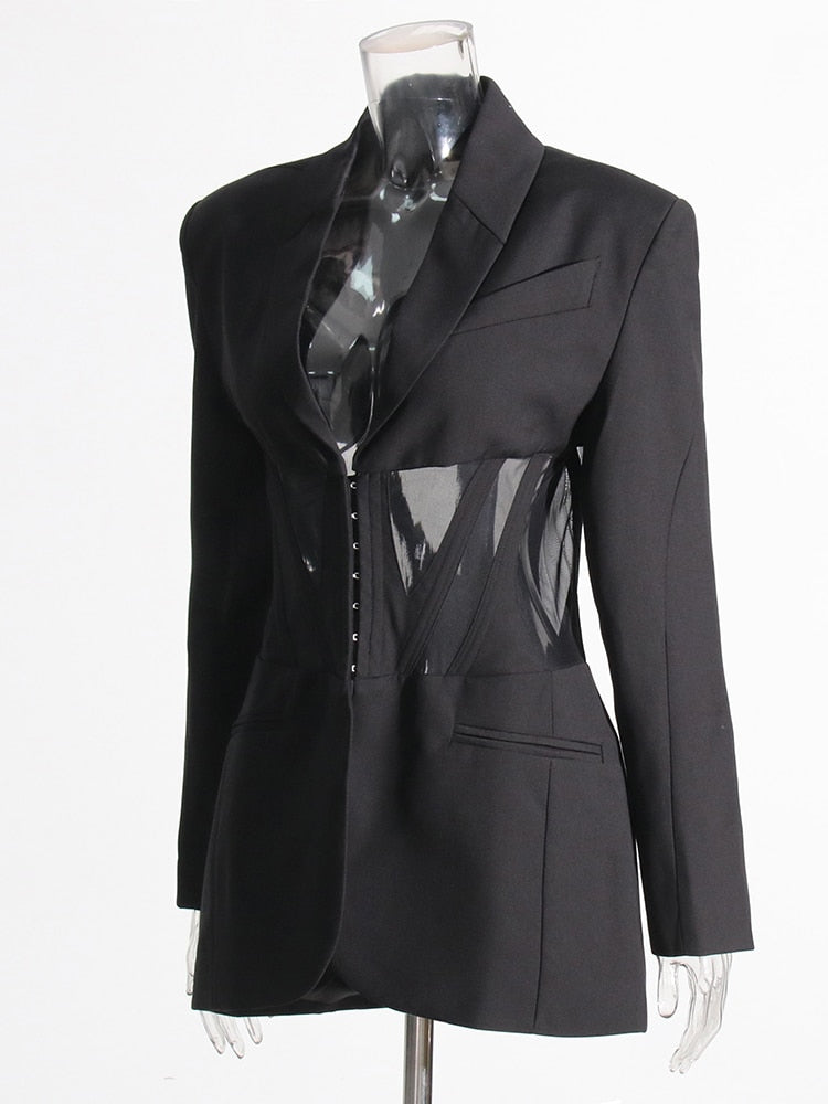 Clara Slim Minimalist Blazer
