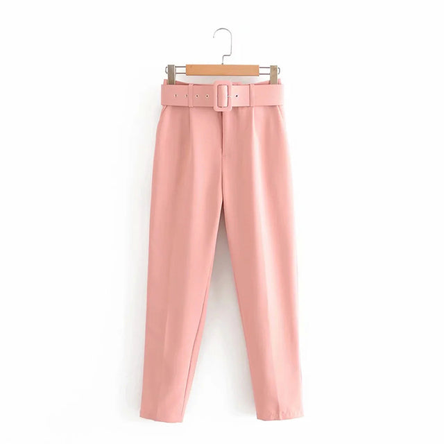 Tabatha Casual Solid Color Pants