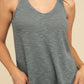 V Neck Sleeveless Cami Top