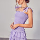 Smocked Tiered Dress