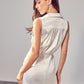 Collar Wrap Dress