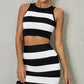 Phoebe Waist Slimming Striped Set