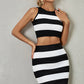 Phoebe Waist Slimming Striped Set
