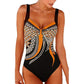 Sunset Bay One Piece Swimsuit Push-Up Sexy Bathing
