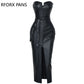 Daphne FauxLeather Dress