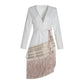 Solid and Gold Tassel Jacket