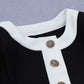 Florence  Black White Two Piece Set