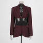 Sheer Mesh Sexy Blazer