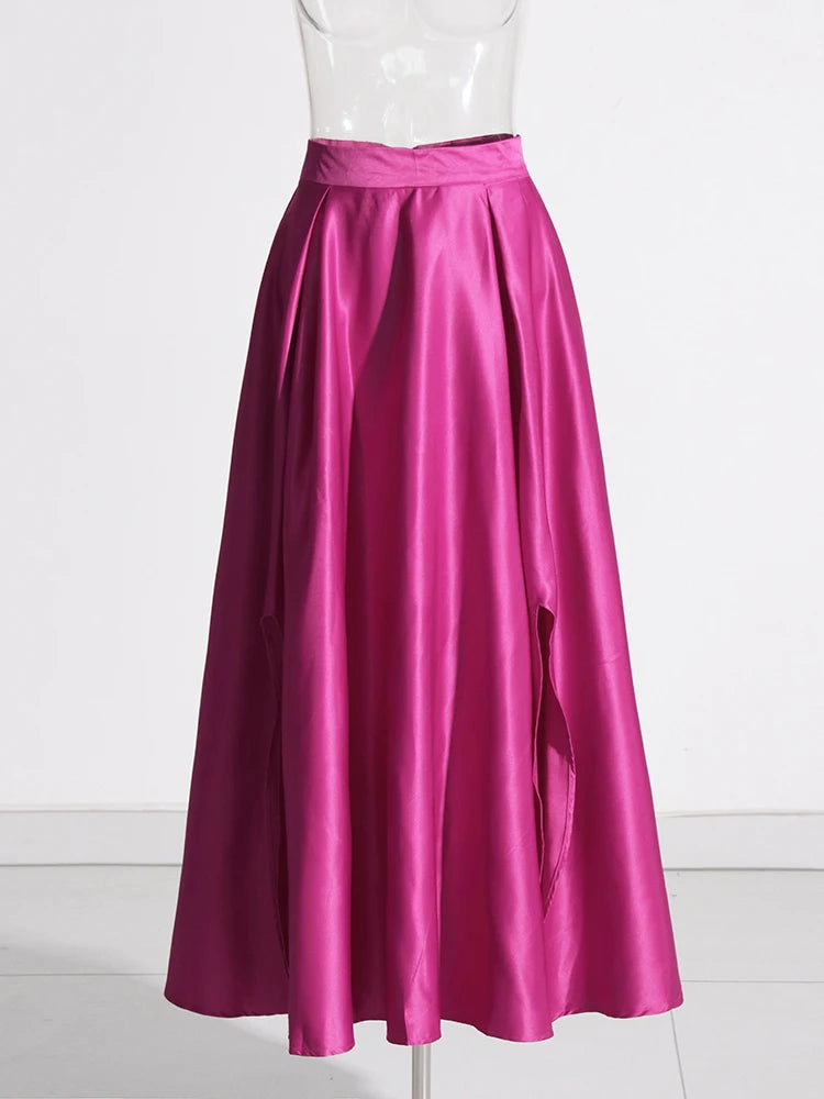 Berry Extra" Two-Piece Skirt Set