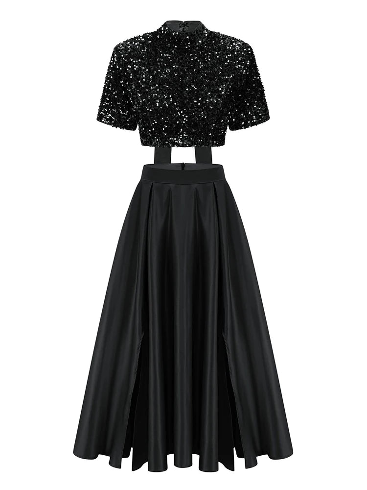 Berry Extra" Two-Piece Skirt Set