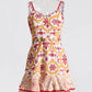 Summer Dress with Flirty Eyelets with Flirty