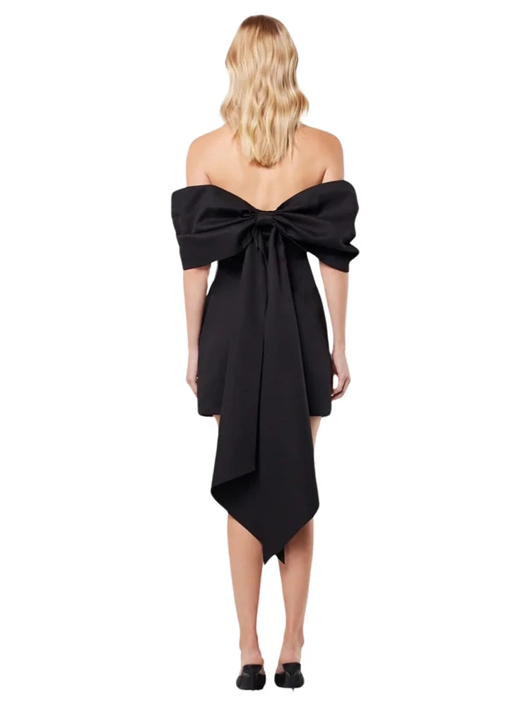 Adelina Bow Back Dress