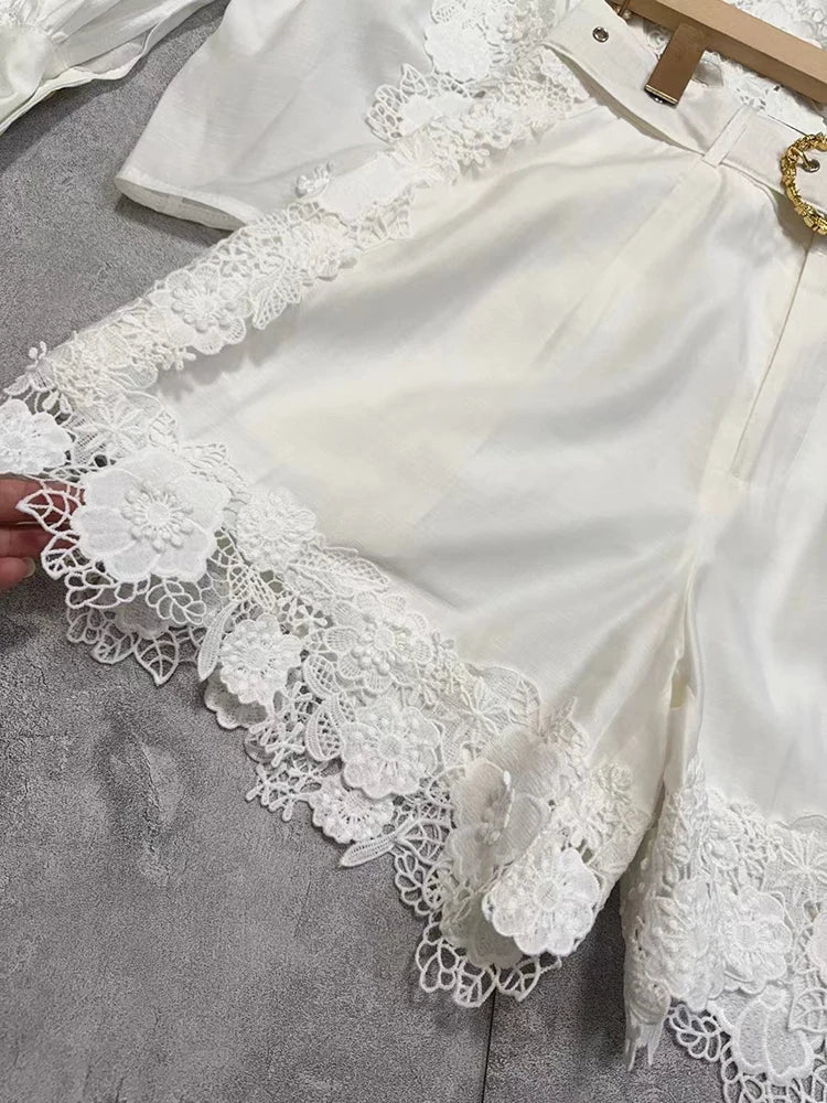 Lace Me Up, Buttercup Short Set