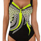 Sunset Bay One Piece Swimsuit Push-Up Sexy Bathing