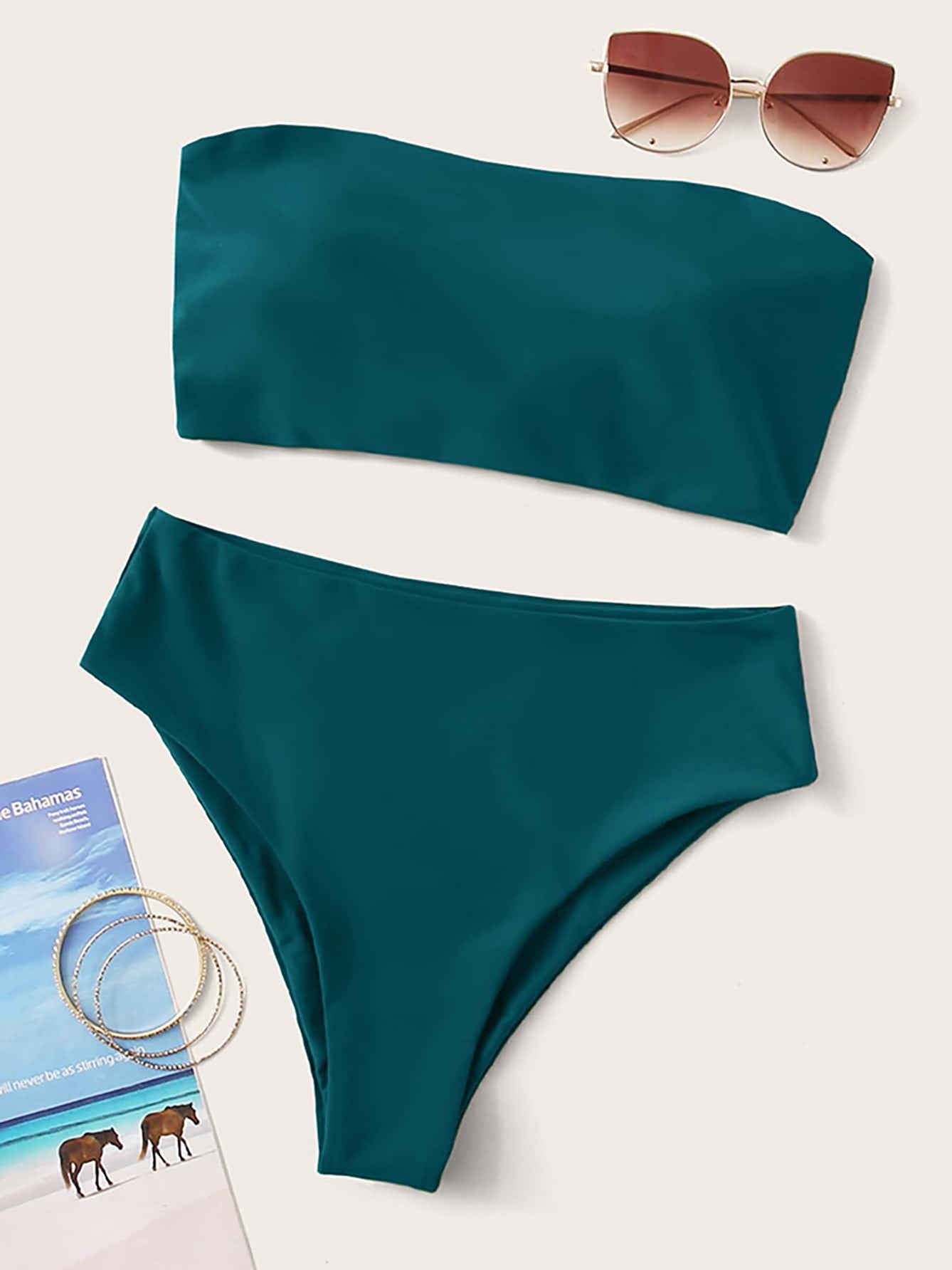 Maggie High Waist Two Piece Swimwear