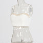 Crop Tank Top  and High Waist Pant Set