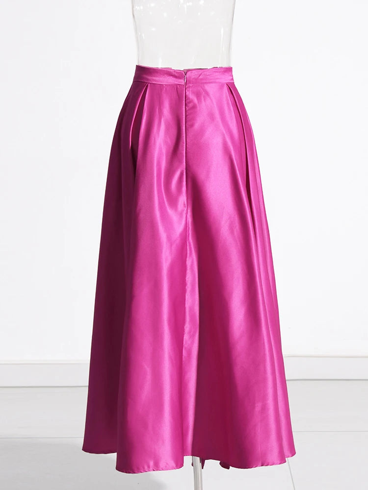 Berry Extra" Two-Piece Skirt Set