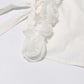 Rose Lined Lapel Sleeveless Blouse