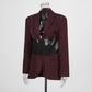 Sheer Mesh Sexy Blazer