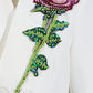 Women's Embroidery Loose Blazer