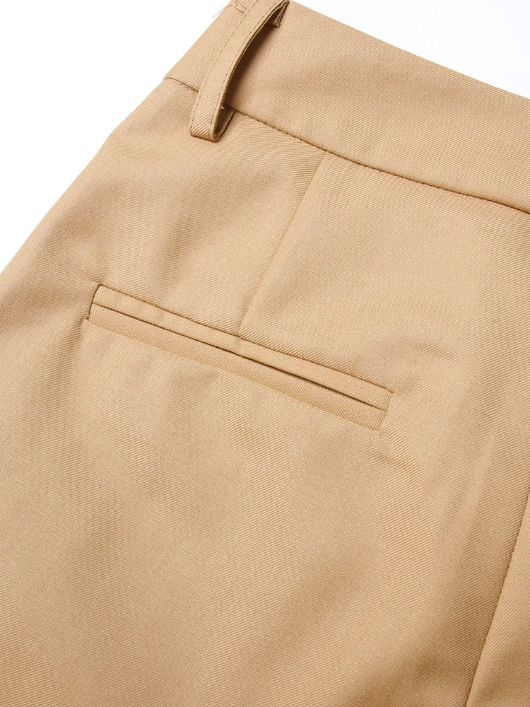 Belted Wide Leg Trousers