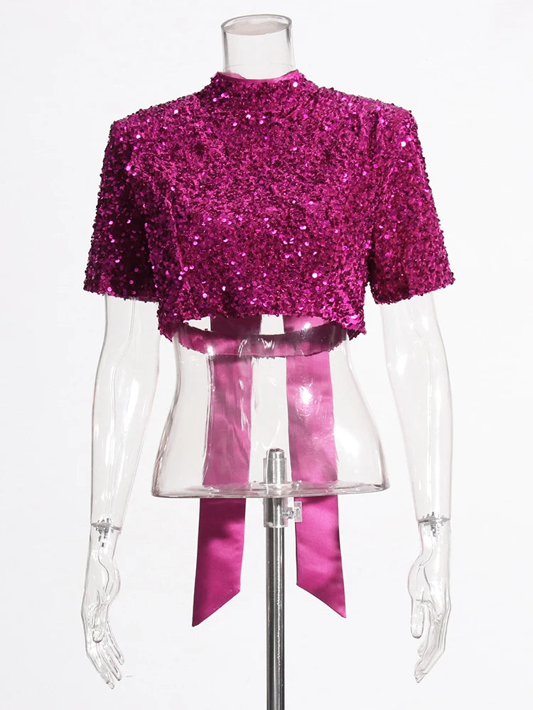 Berry Extra" Two-Piece Skirt Set