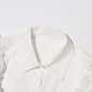 Rose Lined Lapel Sleeveless Blouse