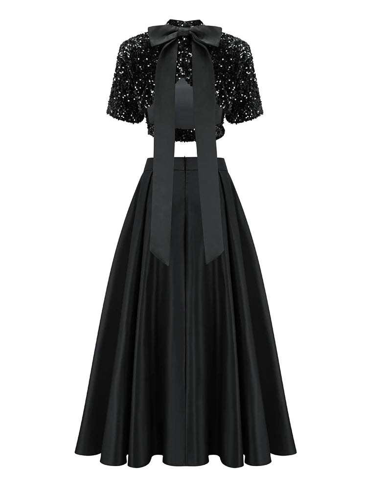Berry Extra" Two-Piece Skirt Set