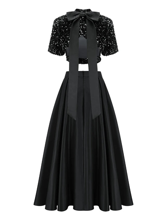 Berry Extra" Two-Piece Skirt Set
