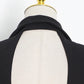 Blazer with Pink Satin Bow Sash