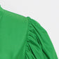 Vionette Lapel Puff Sleeve Shirt