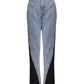 Corinna Denim Color Block Set