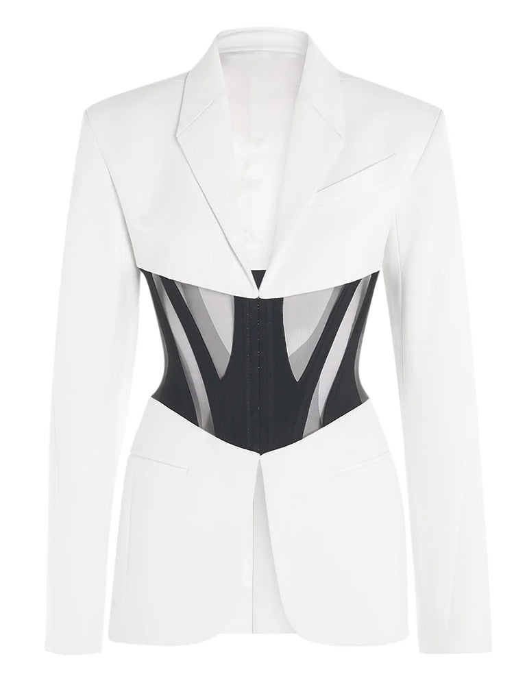 Clara Slim Minimalist Blazer