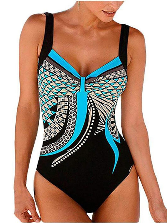 Sunset Bay One Piece Swimsuit Push-Up Sexy Bathing