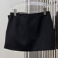 Diamond Buckel Mini Skirt
