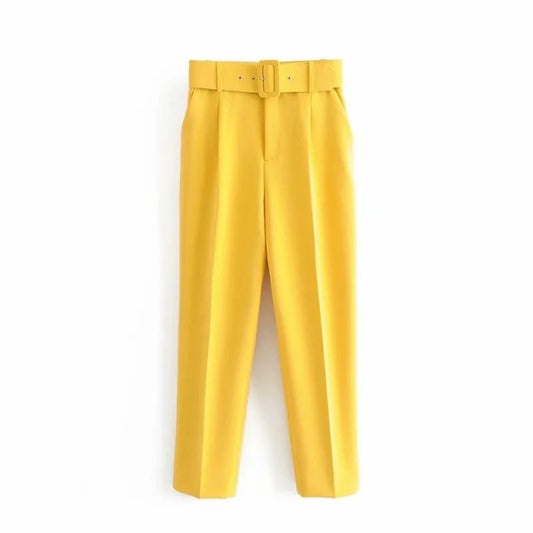 Tabatha Casual Solid Color Pants
