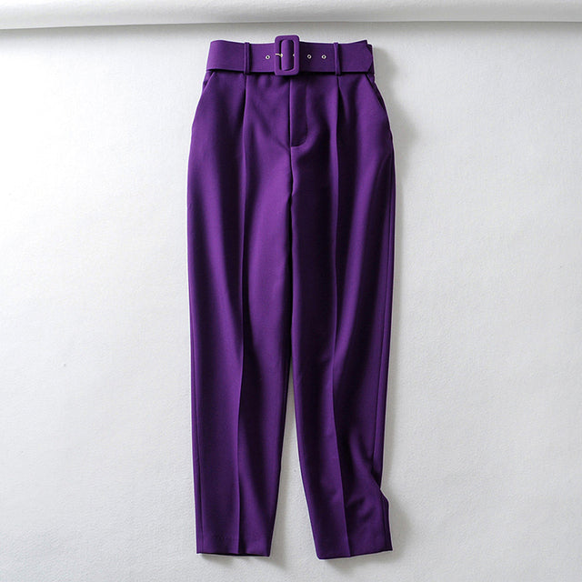 Tabatha Casual Solid Color Pants