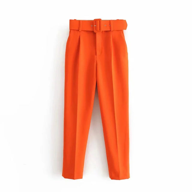 Tabatha Casual Solid Color Pants