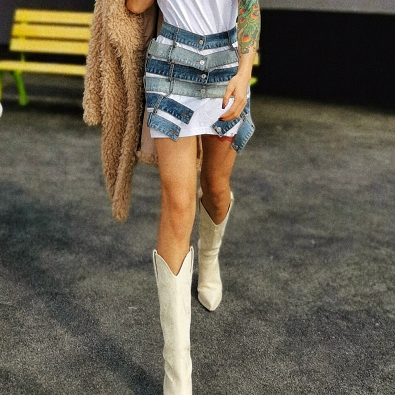 Sierra Denim Skirt